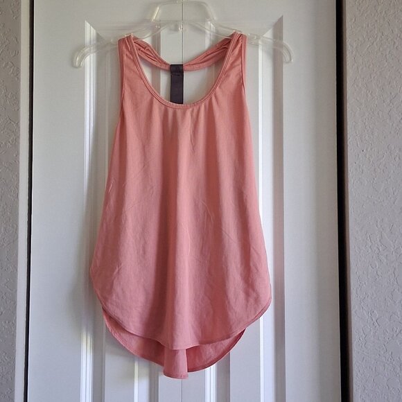 Fabletics 3 Piece Black, Gray, & Melon Pink Workout Set Women's Size M - Picture 6 of 16